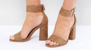 کفش پاشنه پهن زنانه