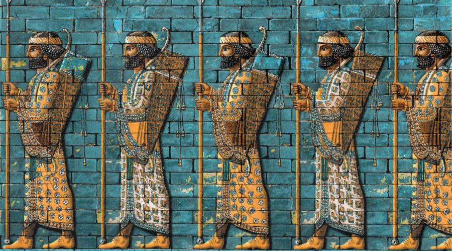 پوشاک مردان و زنان در دوره هخامنشیان