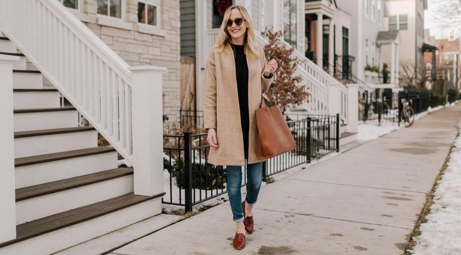 کفش مناسب مانتو جلو باز