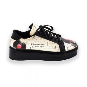 کفش اسپرت زنانه دندی مدل note کد dnd-snpl04