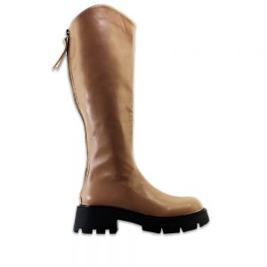 بوت بلند چرم زنانه buletuna مدل CX1037