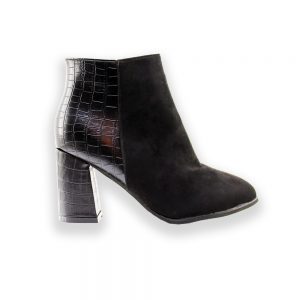 نیم بوت پاشنه دار زنانه رنو پلاس کد 1486